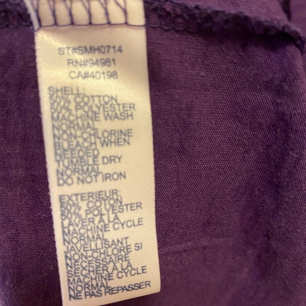 Heritage Purple Love T-shirt Size L New Without Tag - Picture 2 of 5